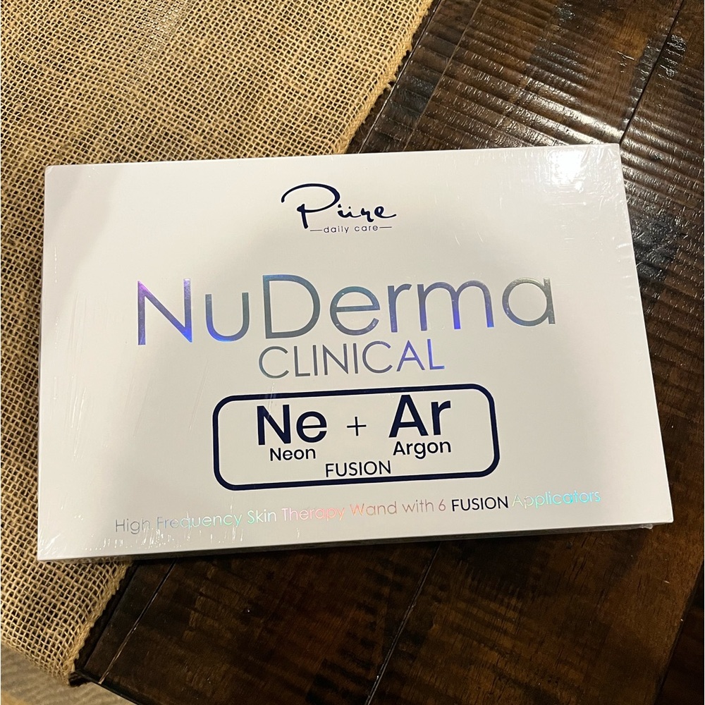 NuDerma Clinical Skin Therapy Wand-portable high frequency skin therapy
